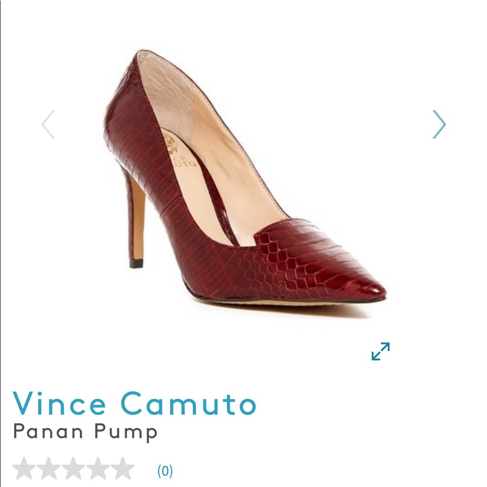 ISO “Vince Camuto Panan Snakeskin” pump
